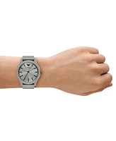 Emporio Armani Men's Tide Ocean Material Strap Watch 45mm