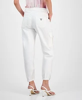 Guess Women's Juno Cargo Jogger Pants