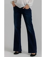 Pietro Brunelli Maternity Women's Flare Hi-Rise Jeans