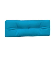vidaXL Pallet Cushions 5 pcs Blue Fabric
