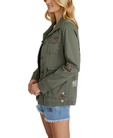 Driftwood Women's Amber Utility Jacket X Love Notes