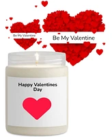 Lovery Valentine's Day Vanilla Scented Soy Wax Candle, 10 oz.