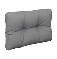 Pallet Cushion Gray 19.7"x15.7"x4.7" Fabric