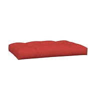 vidaXL Pallet Cushions 3 pcs Red Fabric