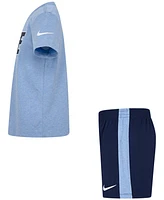 Nike Little Boys Dri-fit Dropset T-Shirt & Shorts Set