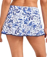 Tommy Bahama Women's Printed High-Waisted Skort