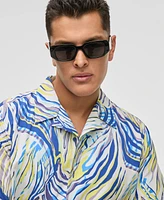 Mode of One Men's Retro Wave Textured Shirt, Exclusively at Macy's