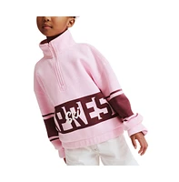 Cotton On Girls Little/Big Naomi Half Zip Pullover