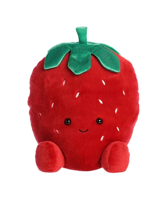 Aurora Medium Party Sized Juicy Strawberry Palm Pals Adorable Plush Toy Red 11.5"