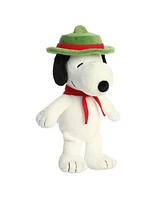 Aurora Large Beagle Scout Snoopy Peanuts Adorable Plush Toy White 13.5