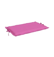 Sun Lounger Cushion Pink Oxford Fabric