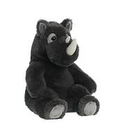 Aurora Medium Da Rhino Sluuumpy Cozy Plush Toy Black 11"