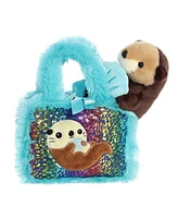 Aurora Small Zoo Collection Fancy Pals Fashionable Plush Toy Sea Otter 7"