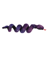 Aurora Small Wrist Wranglers Twilight Galaxy Snake Snake Playful Plush Toy Purple 8"