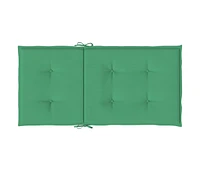 Garden Lowback Chair Cushions 2 pcs 39.4"x19.7"x1.2" Oxford Fabric