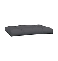 Pallet Cushions 3 pcs Anthracite Fabric