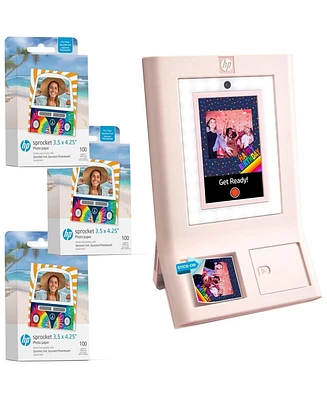 Hp Sprocket Photobooth 3x4" Photo Printer