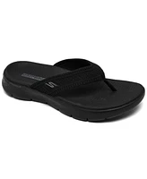 Skechers Women's Go Walk Flex Flip-Flop Thong Sandals from Finish Line