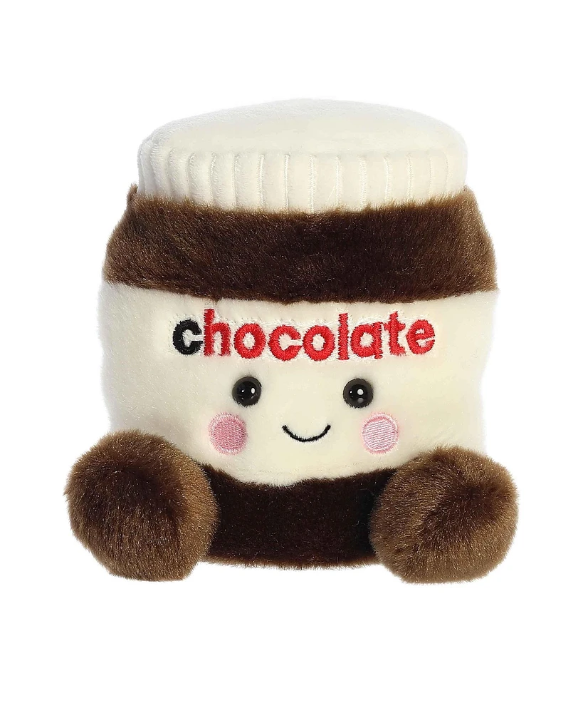 Aurora Mini Silky Chocolate Spread Palm Pals Adorable Plush Toy Brown 4.5"