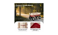 Garden Cart – Durable Outdoor Rolling Cart for Lawn, Gardening, and Yard Work