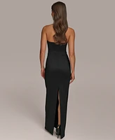 Donna Karan New York Women's Strapless Gown