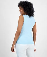 Style & Co Women's Sweetheart-Neck Sleeveless Top, Created for Macy's