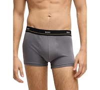Boss by Hugo Men's 5-Pack Essential Logo Trunks