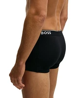 Boss by Hugo Men's 3pk. Logo Power Trunks