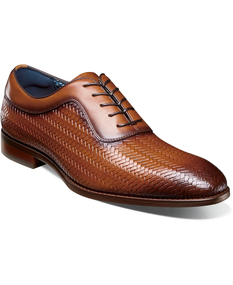 Stacy Adams Men's Keating Plain Toe Lace Shoe