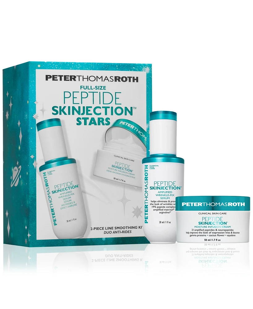 Peter Thomas Roth 2-Pc. Full-Size Peptide Skinjection Stars Line Smoothing Set
