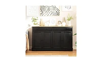 Slickblue Kitchen Storage Cabinet – Space-Saving Organization for Essentials and Pantry Items