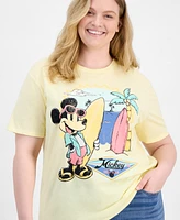 Disney Trendy Plus Mickey Surf Club Graphic T-Shirt