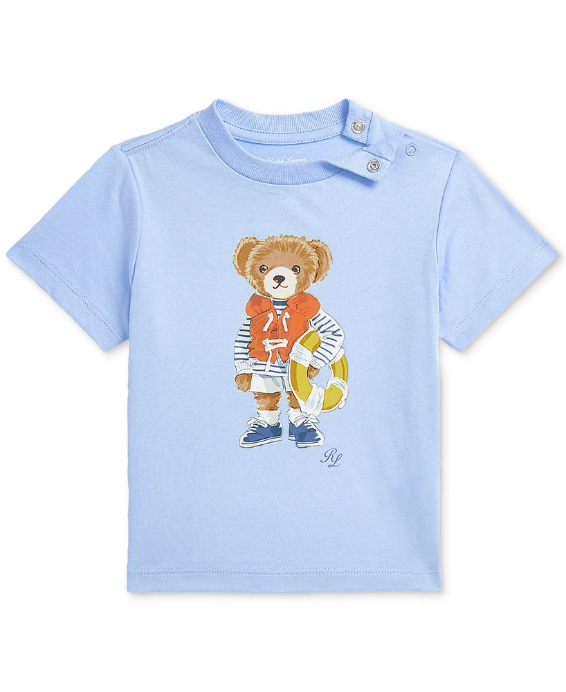 Polo Ralph Lauren Baby Bear Cotton Jersey Tee