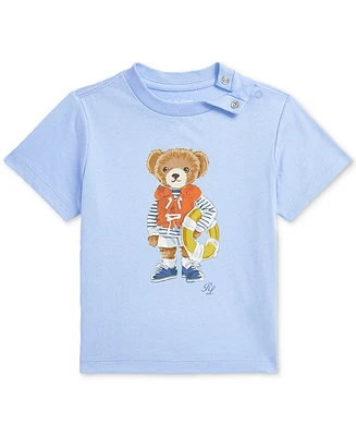 Polo Ralph Lauren Baby Cotton Jersey Bear Tee