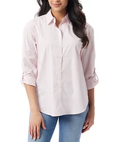 Gloria Vanderbilt Women's Amanda Cotton Button-Front Shirt