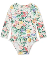 Polo Ralph Lauren Baby Ruffled Floral Rash Guard