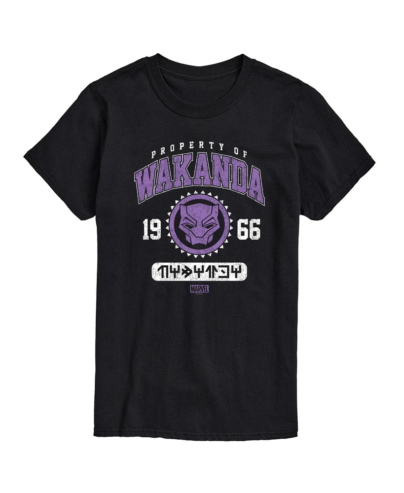 Airwaves Men's Black Panther Wakanda Short Sleeve T-Shirt