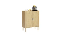 Slickblue Kitchen Storage Cabinet – Space-Saving Organizer for Kitchen Essentials and Pantry Items