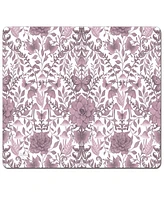 CounterArt Midnight Mauve Hardboard Cork Placemats 15"x 11", Set of 4