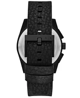 A|X Armani Exchange Men's Quartz Chronograph Black Rubber Watch, 42mm