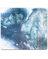 CounterArt Graceful Ocean Hardboard Cork Placemats 15"x 11", Set of 4