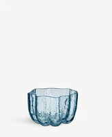 Kosta Boda 3.8" Circular Crystal Glass Crackle Bowl