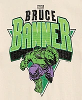 Airwaves Men's Hulk Bruce Banner Short Sleeve T-Shirt