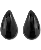 Effy Onyx Fancy Shape Swoop Stud Earrings in 14k Gold