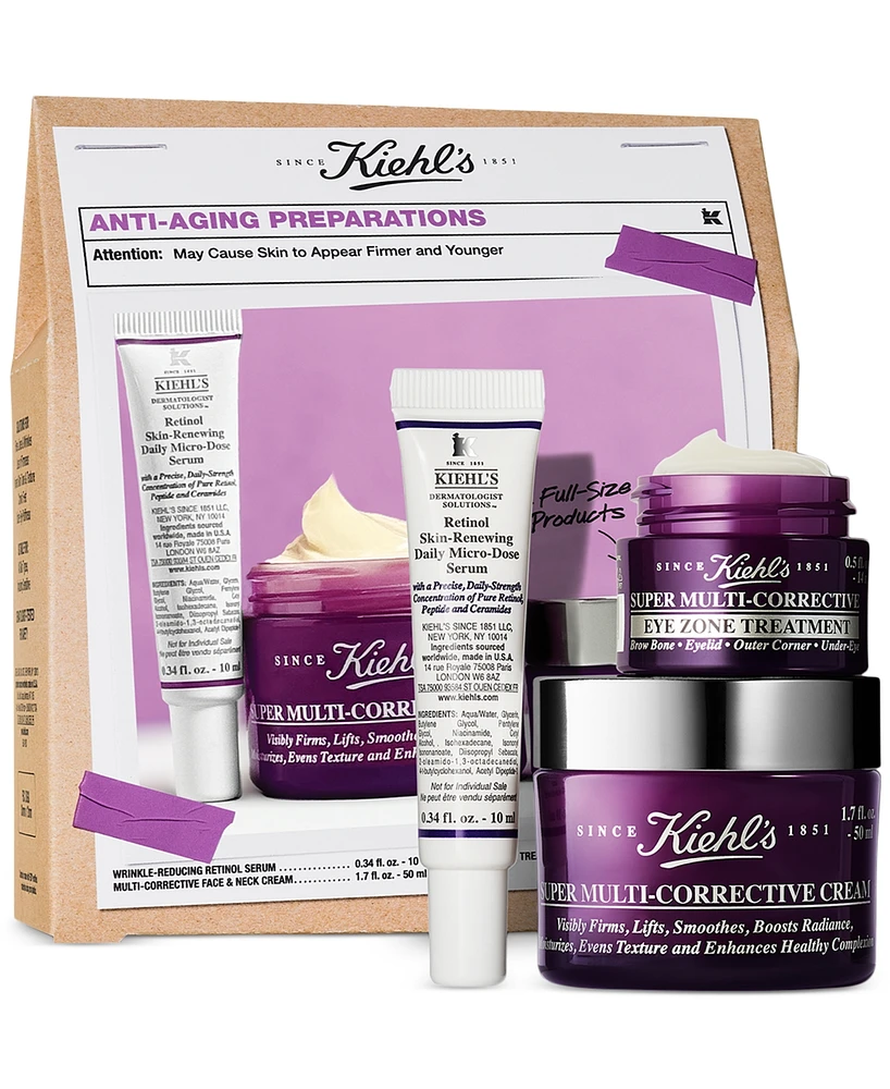 Kiehl's Since 1851 3-Pc. Super Multi-Corrective Skincare Set