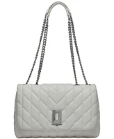 Karl Lagerfeld Paris Lafayette Medium Leather Shoulder Bag