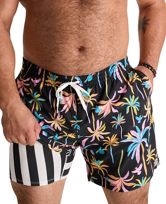 Chubbies Men's Black Nights Tropical 5.5" Swimsuit