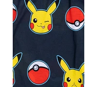 Pokemon Little & Big Boys Short-Sleeve Pajama Top, Shorts Pants, 3 Piece Set