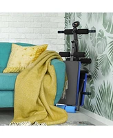 Kuyotq Adjustable Sit Up Bench with Lcd Monitor