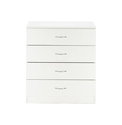 Modern Simple 4-Drawer Dresser for Stylish Storage and Bedroom Organization